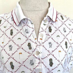 Retro Golf Polo - Women's - Monterey Club - Size Small